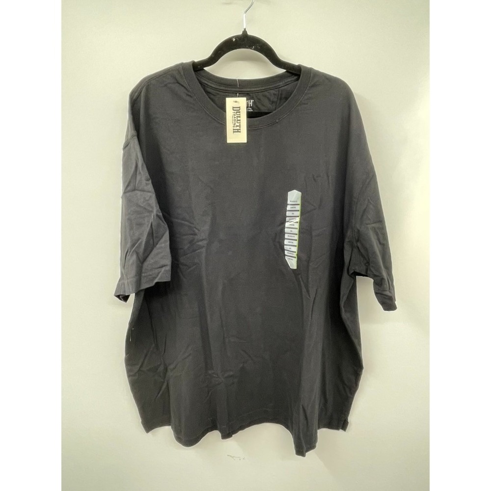 Duluth Trading Co. T-Shirt Men 3XL Black Longtail T Relaxed Fit Short Sleeve NWT